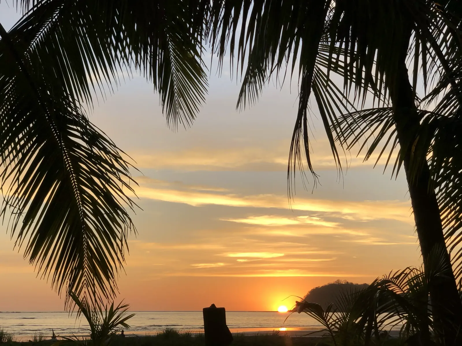 Beach at Playa Guiones, Nosara