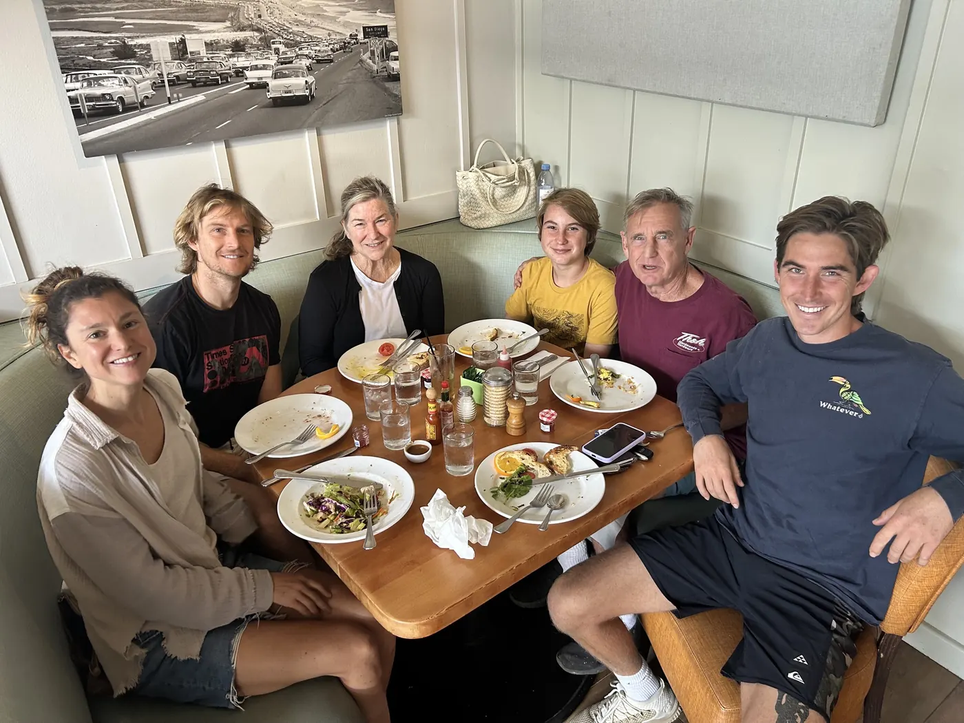 Family brunch together